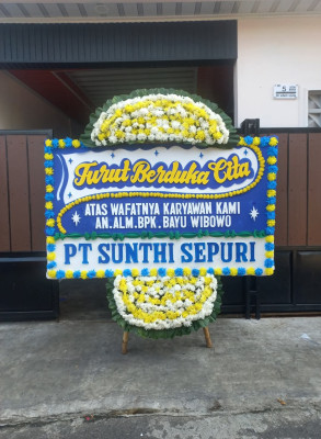 Papan Bunga Duka di Cireundeu