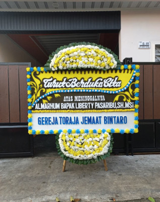 Papan Bunga Duka di Cireundeu